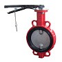 Затвор дисковый поворотный DN 50 PN 16 межфланцевый с диском из нержавеющей стали уплотнение-EPDM ручной Seagull купить в Уфе | "Проконсим"