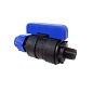 Кран шаровой компрессионный Valfex DN-20 PN-16 G-1 1/2'' цанга-штуцер купить в Уфе | "Проконсим"