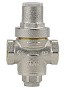 Регуляторы давления DN 15-50 PN 16 никелированные поршневые под манометр VARMEGA купить в Уфе | "Проконсим"