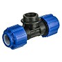 Тройник компрессионный PN 16 для ПЭ DN 20-1/2'' обжимное-муфта купить в Уфе | "Проконсим"
