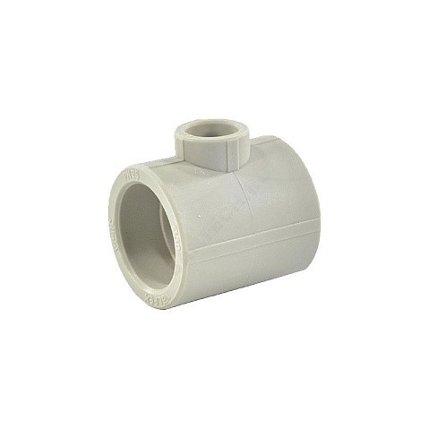 Тройник полипропиленовый переходной VALFEX 25x25x20 PN 25 серый купить в Уфе | "Проконсим"