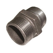  Ниппель чугунный DN 15-50 PN 16 штуцер-штуцер Ду   Дн 50 2" Ру  соед. (215100010) со склада Проконсим в Уфе