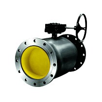 Краны стальные шаровые цельносварные DN 125-350 PN 16-25 полнопроходные фланцевые с редуктором LD купить в Уфе | "Проконсим"