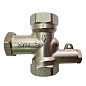 Клапан латунный MVI BL.110.04, DN 15 PN 10, балансировочный, Kvs 1,34 м3/ч с термодачиком под М10 никелированный, муфта-муфта купить в Уфе | "Проконсим"