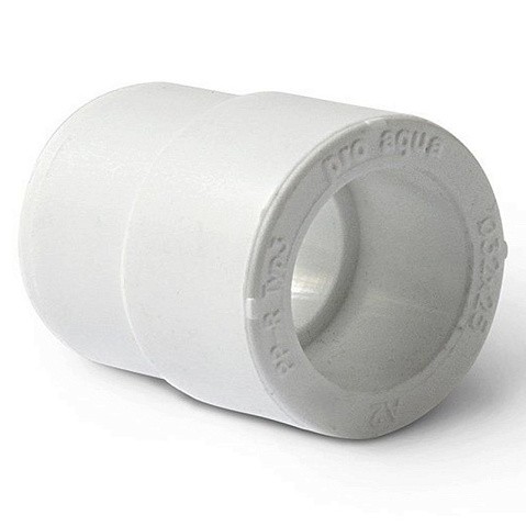 Муфта переходная ПП 75-63 PN 25 штуцер-муфта белая Pro Aqua PA12542P купить в Уфе | "Проконсим"