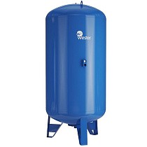 Гидроаккумуляторы для водоснабжения DN 50-80 PN 25 вертикальные голубые WESTER купить в Уфе | "Проконсим"
