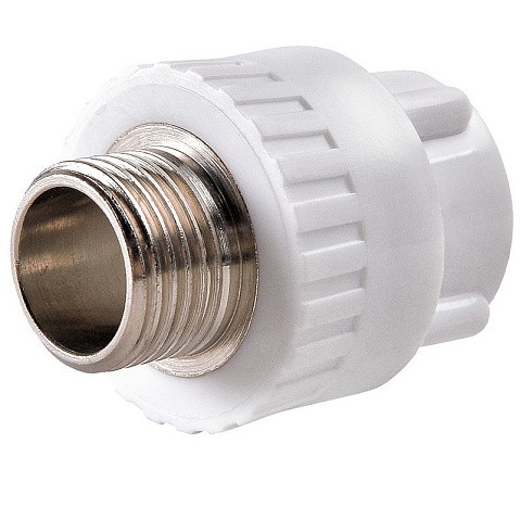 Муфта ПП 20-1/2'' PN 25 белая РВК купить в Уфе | "Проконсим"