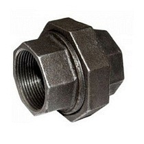 Акция! Американка чугунная DN 15-25 PN 16 прямая муфта-муфта Ду   Дн 25 1" Ру  соед. (215500030) со склада Проконсим в Уфе