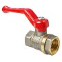 Кран латунный шаровой Valfex.214.NR1 11Б27фт1М DN 20 PN 40 никелированный муфта-муфта рычаг купить в Уфе | "Проконсим"