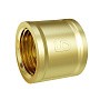 Муфта латунная DN 20 PN 40 муфта-муфта LD Pride