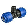 Тройник компрессионный PN 16 для ПЭ DN 20-1/2'' обжимное-штуцер купить в Уфе | "Проконсим"