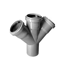 Крестовина двухплоскостная Valfex DN-110x110x50 правостороний купить в Уфе | "Проконсим"