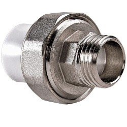  Муфта ПП разьемная 32-3/4'' PN 25 раструбная белая РВК 20574 (930659101) со склада Проконсим в Уфе