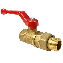 Краны латунные шаровые 11Б27фт1М DN 15-32 PN 40 рычаг американка Valfex.225.LR1 купить в Уфе | "Проконсим"