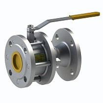 Кран стальной шаровой разборный BREEZE 11с41п, DN 50 PN 16, 180мм, полнопроходной, фланцевый с ручкой купить в Уфе | "Проконсим"