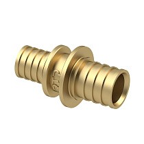 Муфты латунные для PEX-PEX труб DN 20-40 PN 16 переходные под надвижную гильзу РосТурПласт купить в Уфе | "Проконсим"