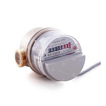 Счетчики горячей воды DN 15-20 PN 16 до 90гр. с обратным клапаном и импульсным выходом муфтовые Пульсар купить в Уфе | "Проконсим"