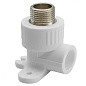 Угольник установочный ПП 20-3/4'' PN 25 с наружной резьбой белый РТП 15105 купить в Уфе | "Проконсим"