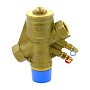 Регулятор перепада давления латунный MVI BL.520.08 DN 40 PN 25 с измерительными ниппелями без импульсной трубкой dP=20-80кПа муфта-муфта