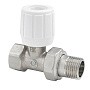 Клапан для радиаторов VALFEX VF.08.R.04, PN-10, прямой, компактный, ручной G-1/2" ВР-НР купить в Уфе | "Проконсим"