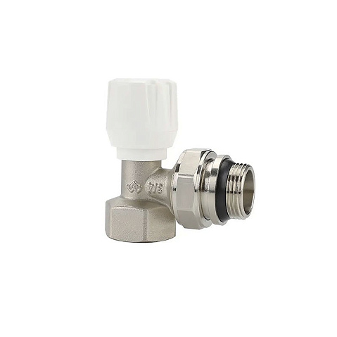 Клапан радиаторный VARMEGA VM10013 DN20 PN10 угловой G-3/4'' с уплотнением муфта-штуцер купить в Уфе | "Проконсим"