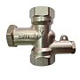 Клапан латунный MVI BL.110.05, DN 20 PN 10, балансировочный, Kvs 3,35 м3/ч, никелированный, муфта-муфта купить в Уфе | "Проконсим"