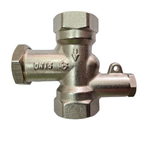 Клапан латунный MVI BL.110.05, DN 20 PN 10, балансировочный, Kvs 3,35 м3/ч, никелированный, муфта-муфта купить в Уфе | "Проконсим"
