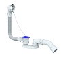 Сифон для ванны Unicorn S11, 40х50 отвод 45гр., 1 1/2'' х40 чаша из нержавеющей стали, круглый перелив купить в Уфе | "Проконсим"
