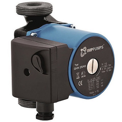 Насос циркуляционный с мокрым ротором IMP PUMPS GHN трехскоростной, резьбовой купить в Уфе | "Проконсим" Насос циркуляционный с мокрым ротором IMP PUMPS GHN трехскоростной, резьбовой купить в Уфе | "Проконсим"