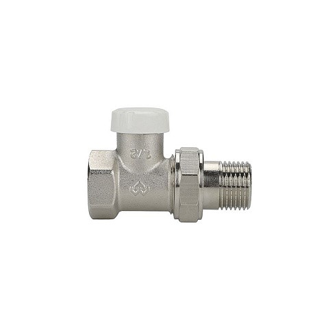 Клапан радиаторный VARMEGA VM10301 DN15 PN10 прямой настроечный G-1/2'' муфта-штуцер купить в Уфе | "Проконсим"