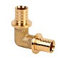 Угольники латунные для PEX-PEX труб DN 16-32 PN 16 под надвижную гильзу MVI SF.430 купить в Уфе | "Проконсим"