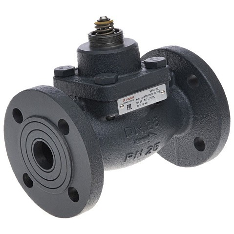 Клапан чугунный регулирующий DN 15 PN 25 под привод 1kv фланцевый до 150гр. РИДАН VFM-2R 065B3053R купить в Уфе | "Проконсим"