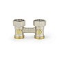 Узелы нижнего подключения VARMEGA VM141 DN20 прямой двухтрубный 3/4''x3/4'' евроконус муфта-штуцер купить в Уфе | "Проконсим"