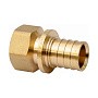 Муфта латунная для PEX труб 16-1/2'' под надвижную гильзу с внутренней резьбой MVI SF.421.0404 купить в Уфе | "Проконсим"