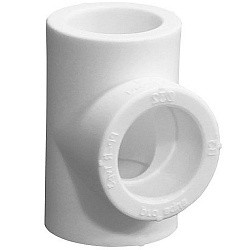 Акция! Тройник переходной ПП 32-20-32 PN 25 белый PlasticPro  (251440116) со склада Проконсим в Уфе