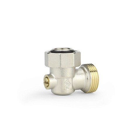 Узелы нижнего подключения VARMEGA VM142 DN20 угловой однотрубный 3/4''x3/4'' евроконус муфта-штуцер купить в Уфе | "Проконсим"