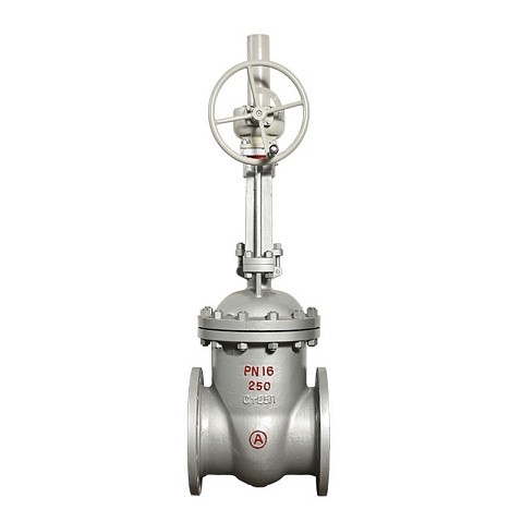 Задвижка стальная 30с541нж DN 600 PN 16 фланцевая с редуктором L=800мм класс ''А'' САЗ АВАНГАРД купить в Уфе | "Проконсим"