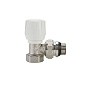 Клапан радиаторный VARMEGA VM10011 DN15 PN10 угловой G-1/2'' с уплотнением муфта-штуцер купить в Уфе | "Проконсим"