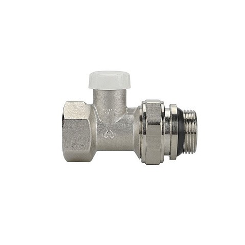 Клапан радиаторный VARMEGA VM10313 DN20 PN10 прямой настроечный G-3/4'' с уплотнением муфта-штуцер купить в Уфе | "Проконсим"