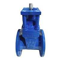  Задвижка чугунная с обрезиненным клином Ду Ру FAF  EPDM,  клиновая, фланцевая, для воды, Турция. (930130012) со склада Проконсим 