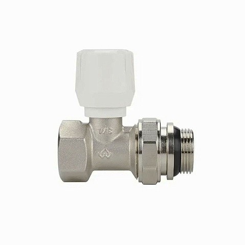 Клапан радиаторный VARMEGA VM10113 DN20 PN10 прямой G-3/4'' с уплотнением муфта-штуцер купить в Уфе | "Проконсим"