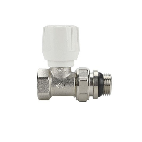 Клапан радиаторный VARMEGA VM10111 DN15 PN10 прямой G-1/2'' с уплотнением муфта-штуцер купить в Уфе | "Проконсим"