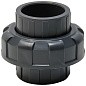 Муфта разборная НПВХ DN 75 PN 16 клеевая уплотнение EPDM черная Aquaviva BOD0700 купить в Уфе | "Проконсим"