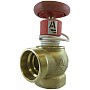 Клапан пожарный латунный угловой 90гр. DN 50-65 PN 16 КПЛМ муфта-штуцер с датчиком ДППК Апогей купить в Уфе | "Проконсим"