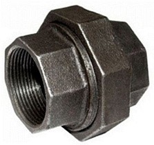 Американки чугунные DN 15-25 PN 16 прямые муфта-муфта купить в Уфе | "Проконсим"