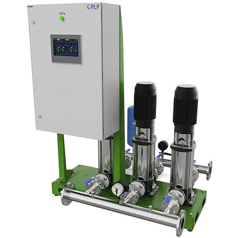Установка повышения давления насосная PLP УПДН-2-CDM10-8-3кВт-УЧ-1 DN 65 PN 16 70гр. купить в Уфе | "Проконсим"