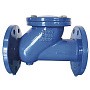 Клапан обратный шаровой DN 200 PN 16 корпус-чугун фланцевый до 80гр. GALA Тип.5109