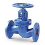 Клапан запорный (вентиль) DN 15 PN 16 фланцевый 130мм до 160гр. графитовый чугунный FAF 2130015 купить в Уфе | "Проконсим"
