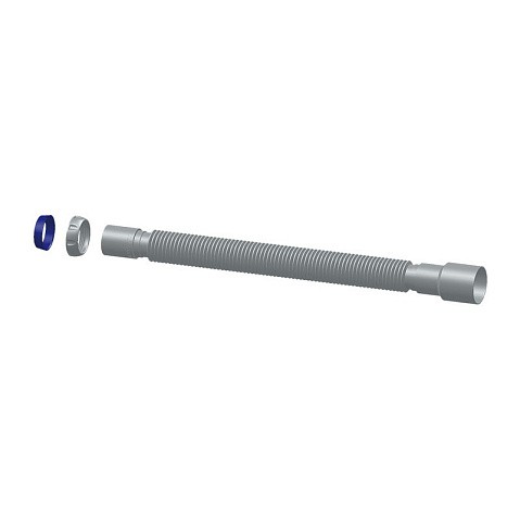 Труба гофрированная Unicorn D155, 40х50 гибкий отвод, 1 1/2'' х40 с уплотнительным кольцом, 1500мм купить в Уфе | "Проконсим"